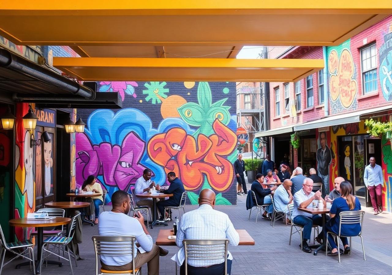 Maboneng Precinct street art