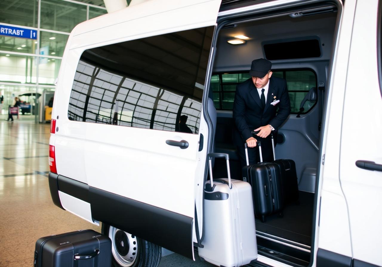 Professional airport shuttle service